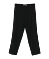 Samsoe & Samsoe Straight-leg Tailored Trousers In Black