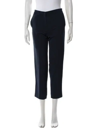 Pre-owned Samsoe & Samsoe Straight Leg Pants In Blue