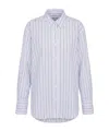 Samsoe & Samsoe Striped Button-down Shirt In Multi