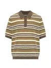 Samsoe & Samsoe Samsoe Samsoe Organic Cotton-blend Polo Shirt In Multi