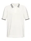 Samsoe & Samsoe Knitted Stripe-collar Polo Shirt