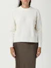 Samsoe & Samsoe Sweatshirt Samsoe Samsoe Woman Color Yellow Cream In Neutral