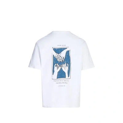 Samsoe & Samsoe T-shirt Imprimé En Coton In White