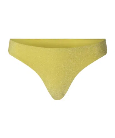 Samsoe & Samsoe Triangle Bikini Briefs In Green