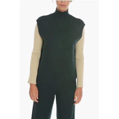 Samsoe & Samsoe Turtleneck Nika Viscose Blend Women's Vest