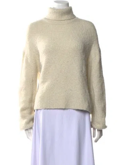 Pre-owned Samsoe & Samsoe Turtleneck Sweater In Neutral