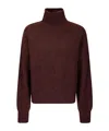 Samsoe & Samsoe Turtleneck Sweater In Red