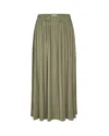 Samsoe & Samsoe Uma Overland Trek Skirt In Green