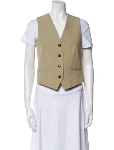 Pre-owned Samsoe & Samsoe Vest In Neutral