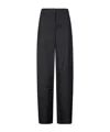 Samsoe & Samsoe Wide-leg Casual Pants In Black