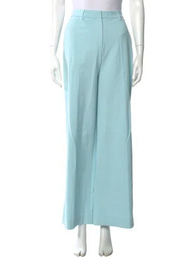 Pre-owned Samsoe & Samsoe Wide Leg Pants In Blue
