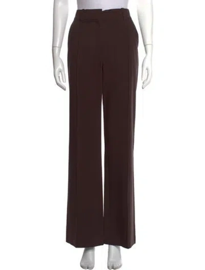 Pre-owned Samsoe & Samsoe Wide Leg Pants In Brown
