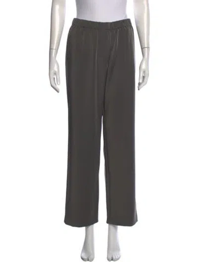 Pre-owned Samsoe & Samsoe Wide Leg Pants In Gray