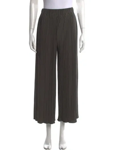 Pre-owned Samsoe & Samsoe Wide Leg Pants In Gray