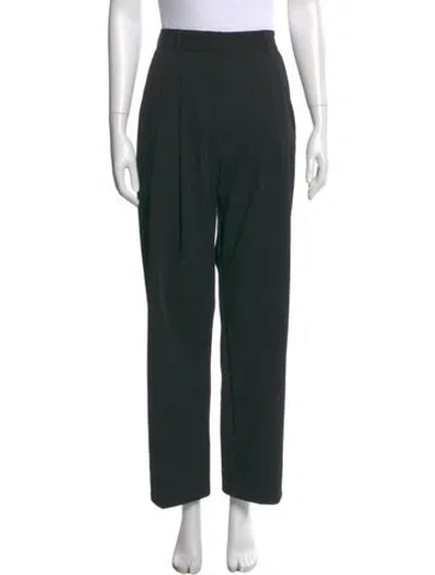 Pre-owned Samsoe & Samsoe Wide Leg Pants In Green