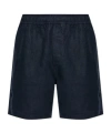 Samsoe & Samsoe Wide Leg Shorts In Blue