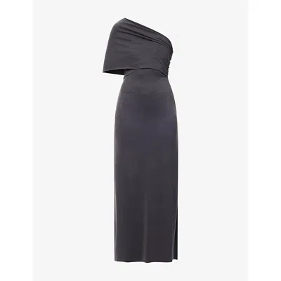 Samsoe & Samsoe Womens Sasusu Sleeveless Stretch-jersey Maxi Dress Black