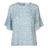 Samsoe & Samsoe Womens Serena Ss Aop Top 8083