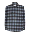 Samsoe & Samsoe Wool-blend Check Sacastor Overshirt