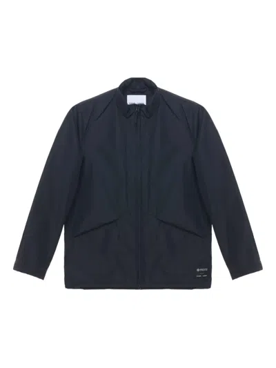 Samsoe & Samsoe Zip-fastening Panelled Jacket In Black