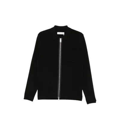 SAMSOE & SAMSOE ZIP-UP CHEST-POCKET CARDIGAN