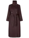 Samsoe Coat  In Brown