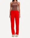 Samsoe Fridah Trousers In Orange In Orange