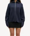 Samsoe Nova Long Sleeve Cardigan In Outer Space In Multi