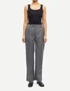 Samsoe Saagneta Trouser In Grey In Grey