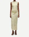 Samsoe Sahira Maxi Dress In Beige In Neutral