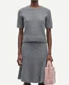 Samsoe Sajeanne Sweater In Iron Gate In Gray