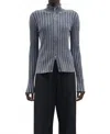 Samsoe Sakristi Long Sleeve Cardigan In Outer Space In Multi