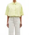 Samsoe Salulu Shirt In Mellow Green In Multi