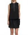 Samsoe Samanarola Top In Black In Black