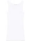 Samsoe & Samsoe Sleeveless Knitted Top In 白色