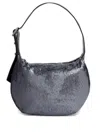 Samsoe & Samsoe Sequin-embellished Tote Bag In 灰色