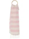 Samsoe & Samsoe Alex Scarf In Pink