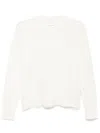 Samsoe & Samsoe Anour Sweater In White