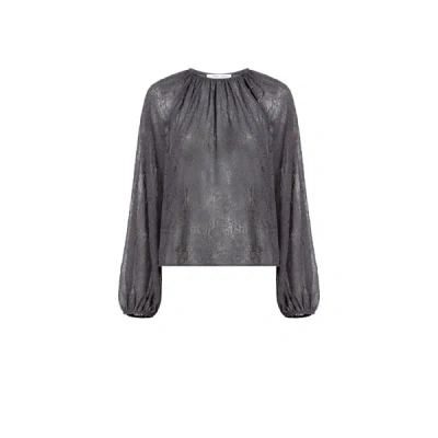 Samsoe & Samsoe Blouse Savira In Gray