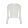 Samsoe & Samsoe Buttoned Cotton Top In White