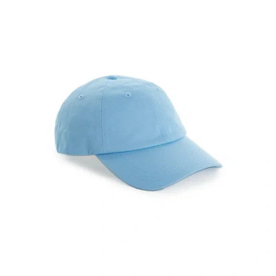Samsoe & Samsoe Cotton Baseball Cap In Blue