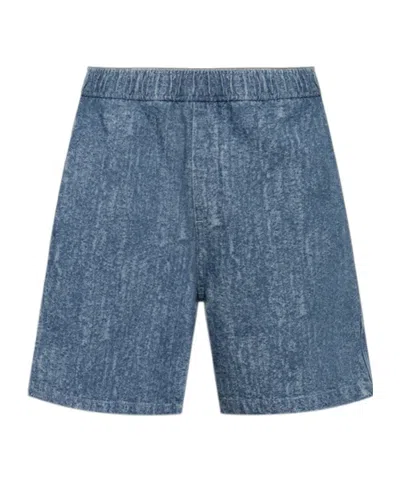 Samsoe & Samsoe Cotton Shorts In Blue