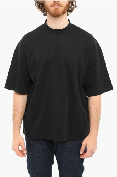 Samsoe & Samsoe Crewneck Hamal Short Sleeved T-shirt In Black