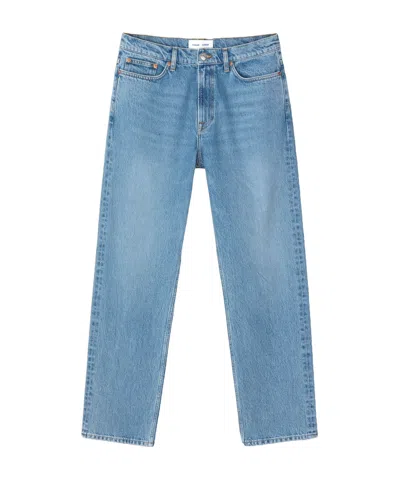 Samsoe & Samsoe Denim Trousers With Belt Loops