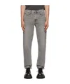 Samsoe & Samsoe Denim Trousers With Belt Loops