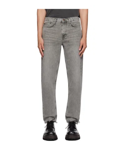 Samsoe & Samsoe Denim Trousers With Belt Loops