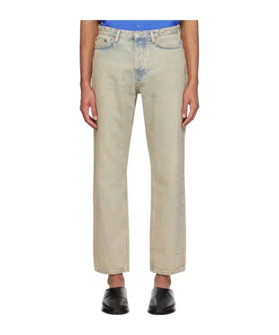 Samsoe & Samsoe Denim Trousers With Belt Loops