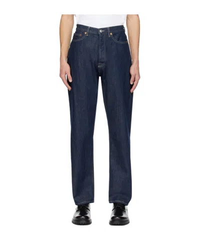 Samsoe & Samsoe Denim Trousers With Belt Loops