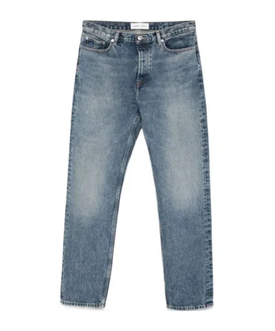 Samsoe & Samsoe Denim Trousers With Belt Loops