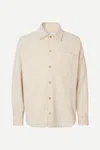 Samsoe & Samsoe Sataka Jc Shirt Jacket In Neutrals
